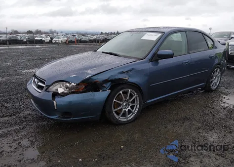 2006 Subaru Legacy 2.5I/2.5I Limited z USA, uszkodzony, nr VIN 4S3BL626267207266
